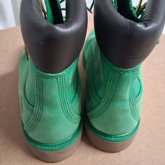Timberland “Wintergreens” Special Edition Boots  Green Suede  Size 11M  Limited main image 6